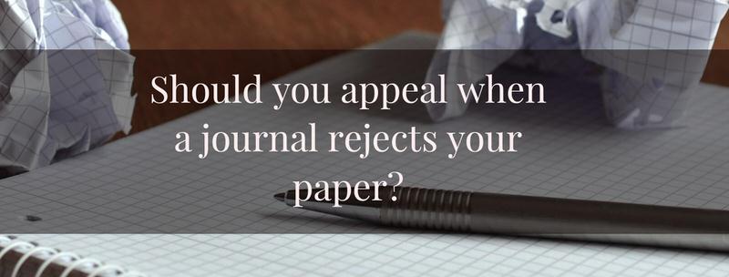 Journal Rejection Informs Email The Pipette Gazette The Career Series: Should you appeal when a journal ...